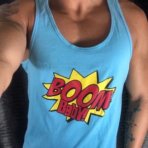 MENS WORKOUT RAZOR BACK TANK